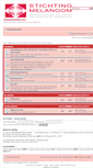 Mobile Screenshot of melanoomforum.nl